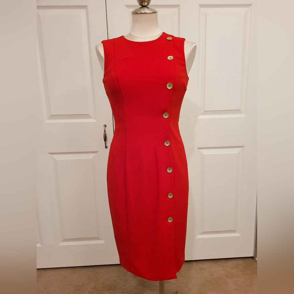 NWT CK Red Dress